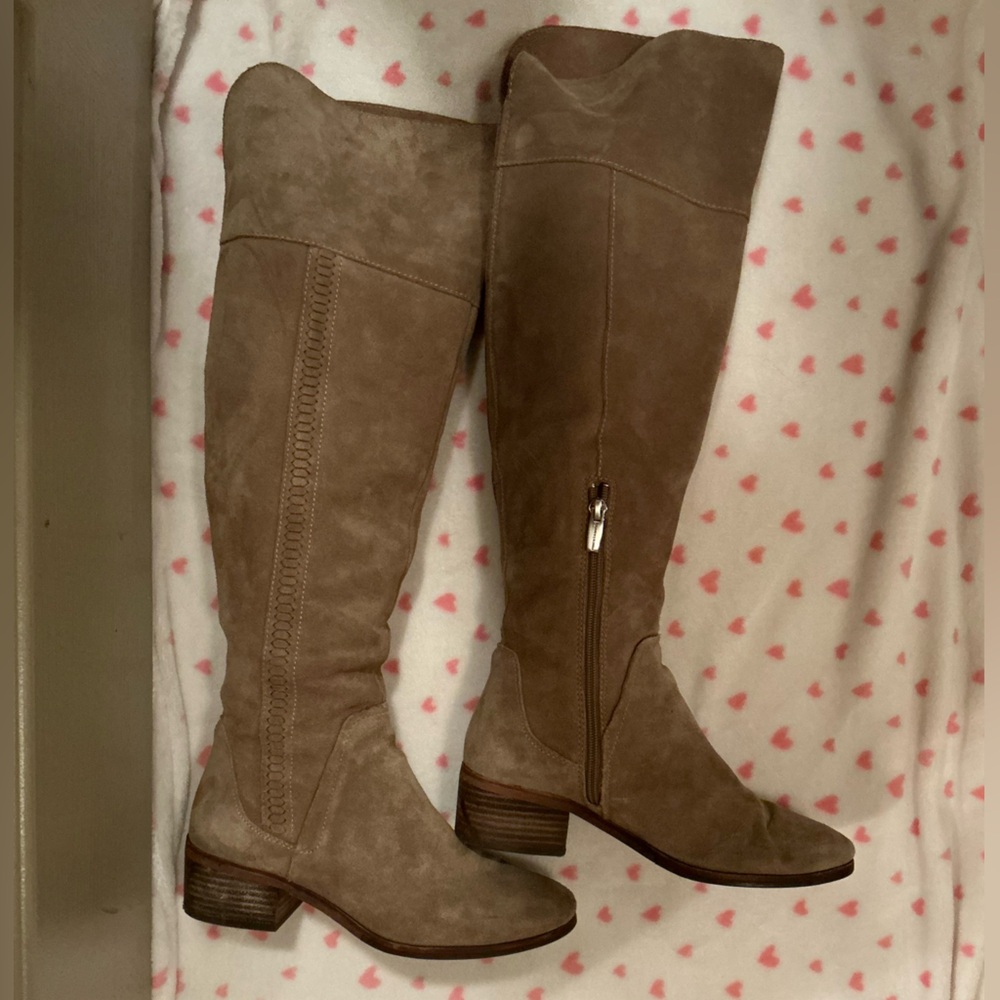 Vince Camuto Knee High Suede Boots- Women's 7.5